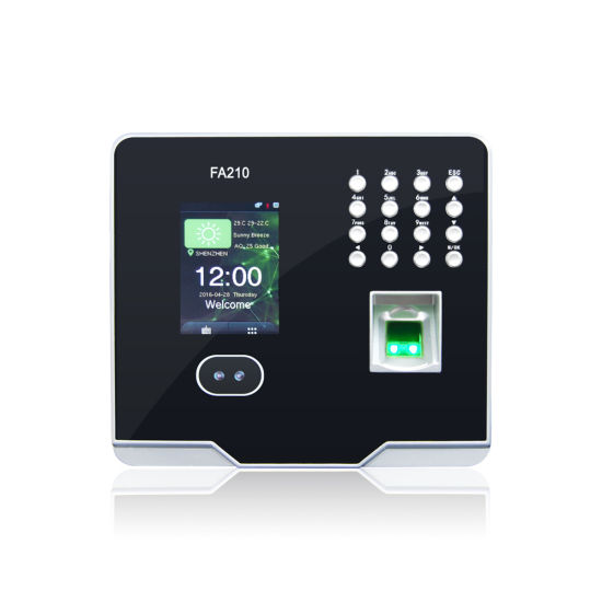 Model-FA210-Face-and-Fingerprint-Recognition-Time-Attendance-and-Access-Control-Device